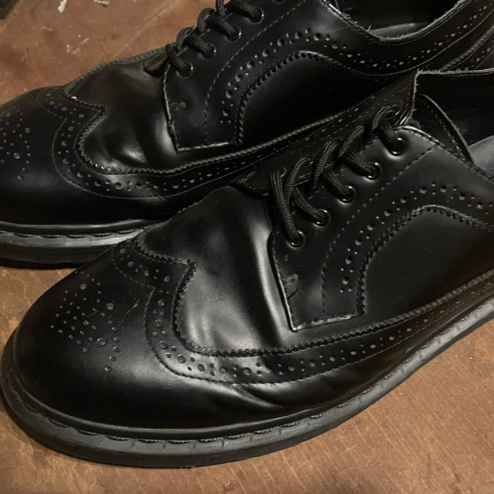 Mens Dr. Martens Black Oxford, Rare!